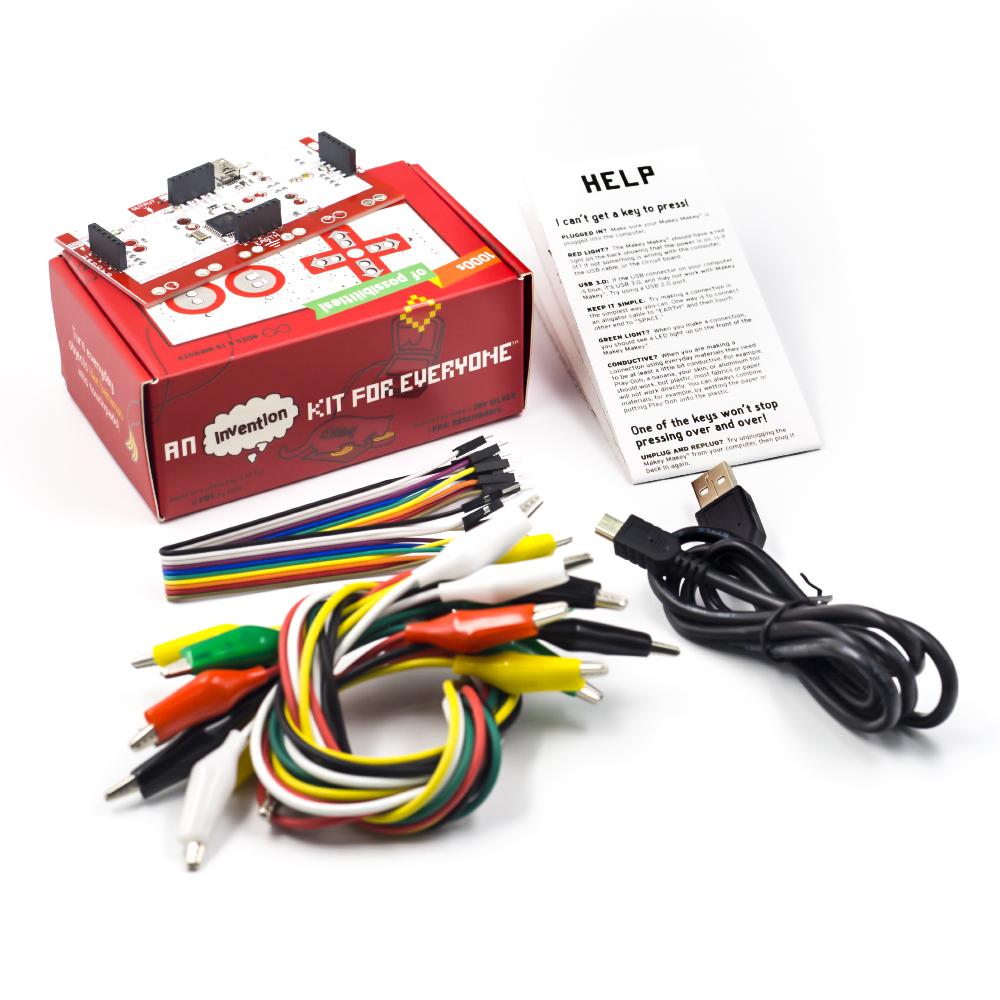 Набор Makey с зажимами (крокодилы)